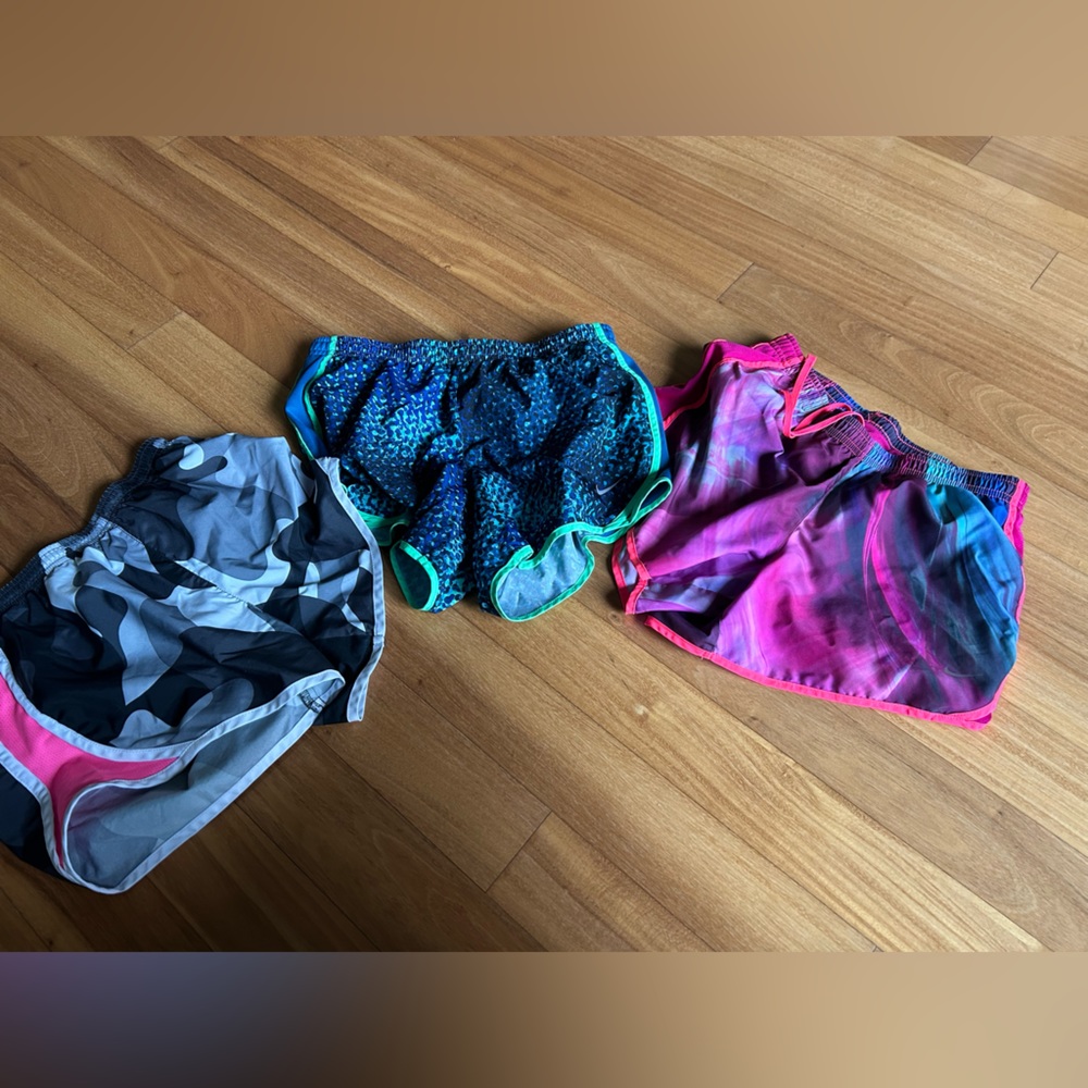 3 pair of Nike youth large shorts! Great deal
